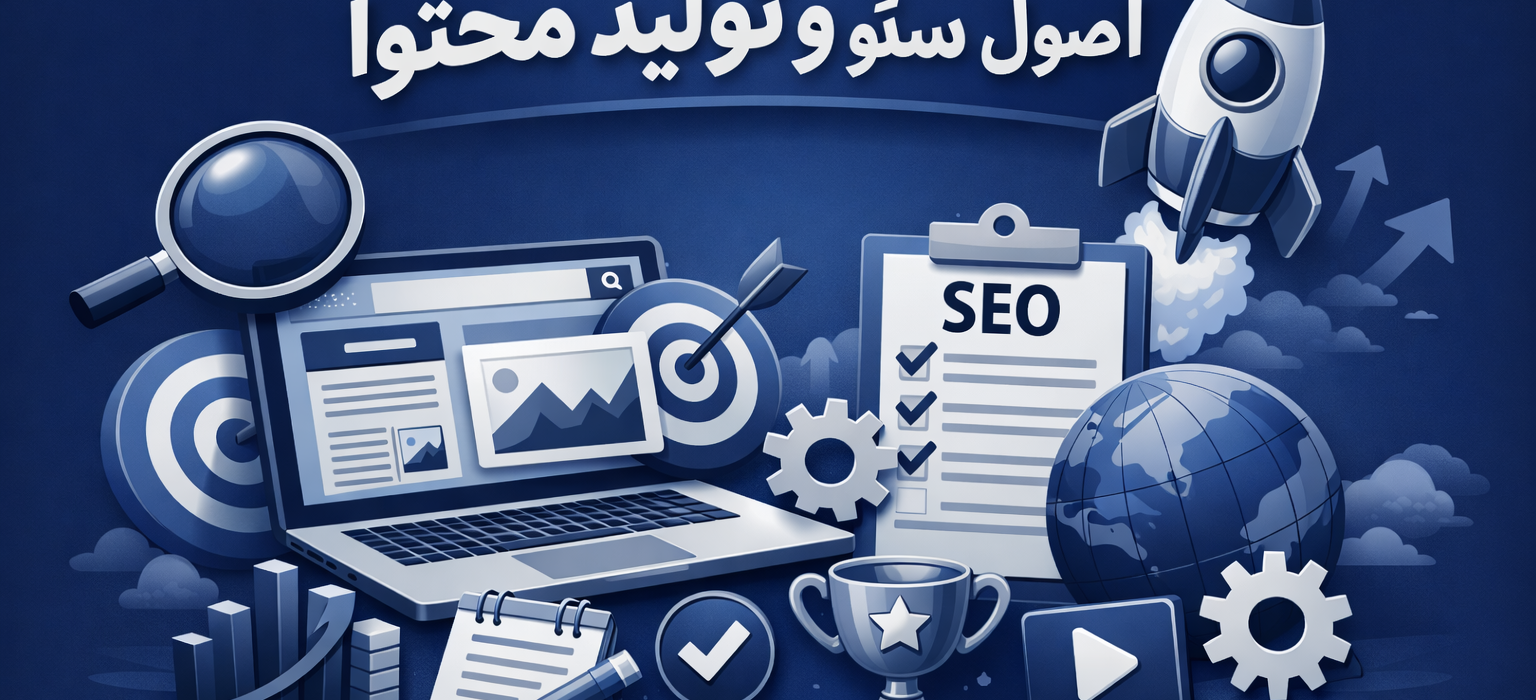 اصول سئو وتولید محتوا