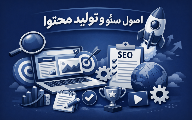 اصول سئو وتولید محتوا